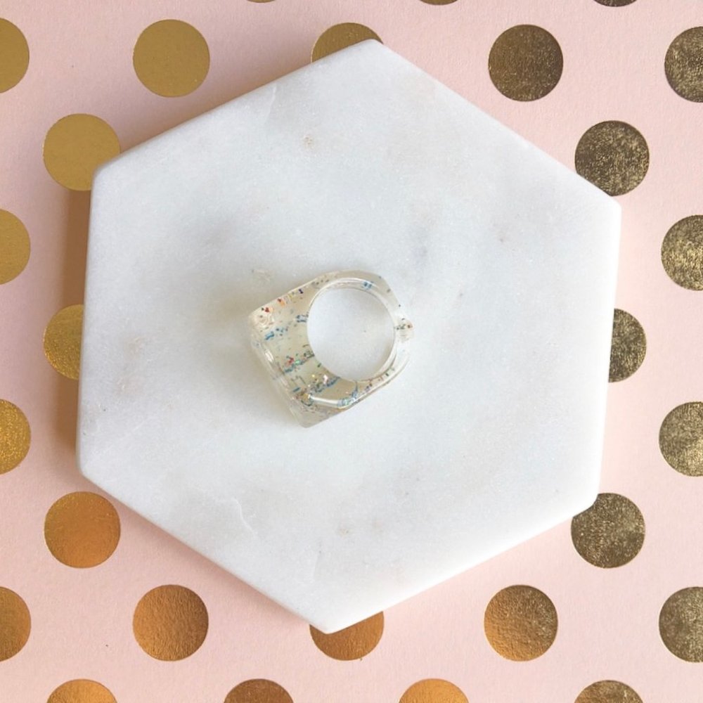 Glitter ring
